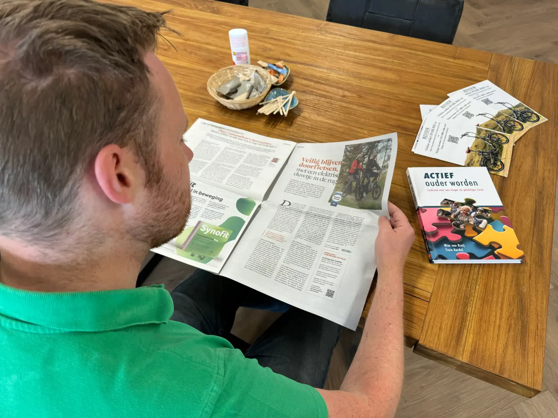 Opmaet in de Telegraaf